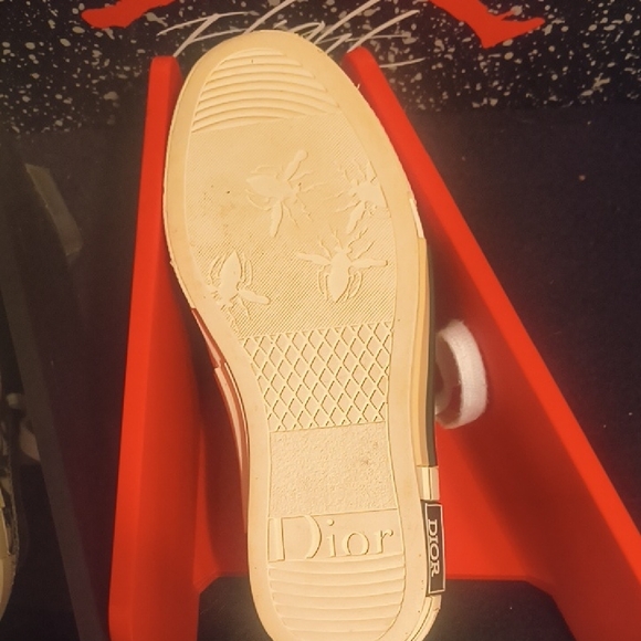 Dior Low Top Logo Sneaker - Beige Monogram - Picture 11 of 11